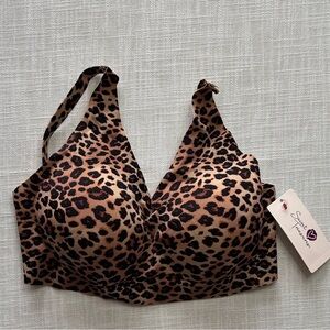 Secret Treasures Wild Leopard Print Bra